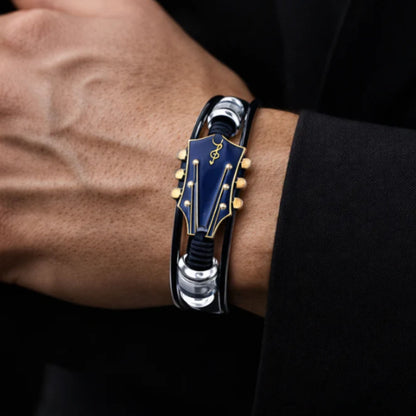 Pulsera con forma de guitarra